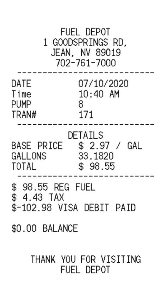 Exclusive Gas Receipt Template Word Glamorous Receipt Templates Bank2home