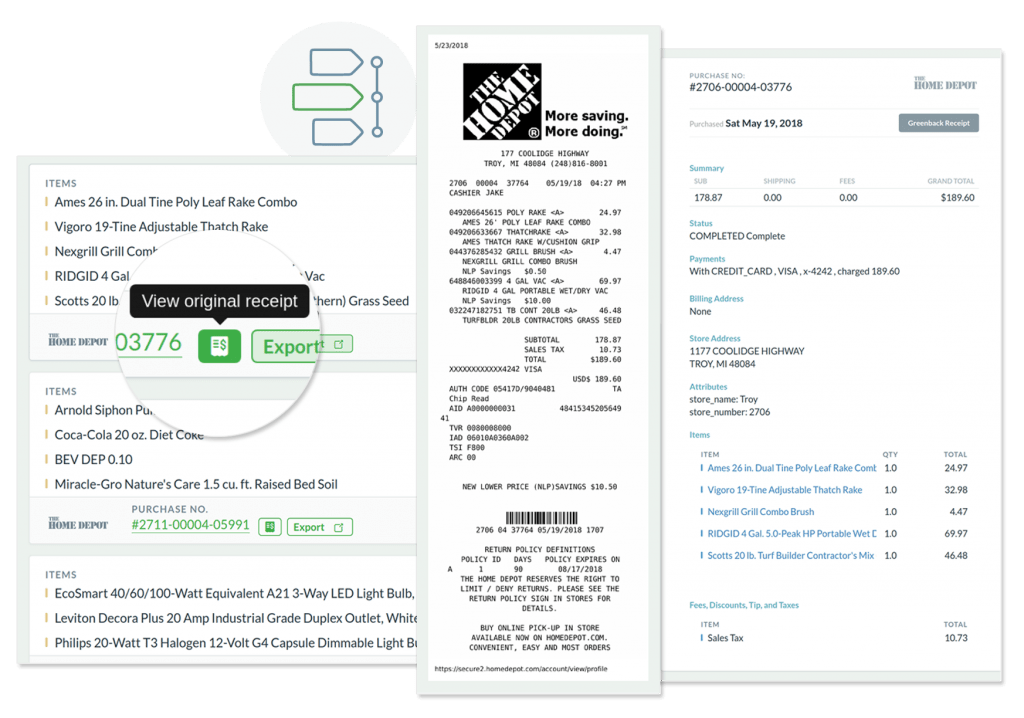 Home Depot Receipt Invoice Number